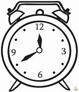 Free Printable Clock Coloring Pages For Kids  GBcoloring sketch template