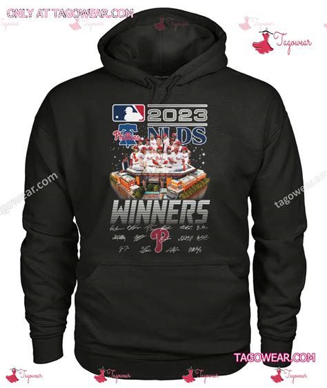 Philadelphia Phillies 2023 Nlds Winners Signatures Shirt - Tagowear