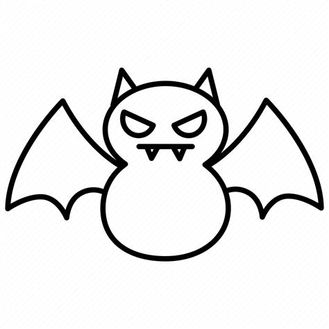 Bat, evil, ghost, halloween, horror, monster, scary icon - Download on ...