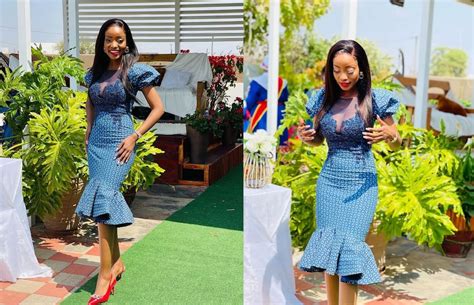 Stunning South African Shweshwe Dresses For Makoti 2023,, 49% OFF