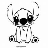 Stitch Coloring Pages Free Printable PDF sketch template