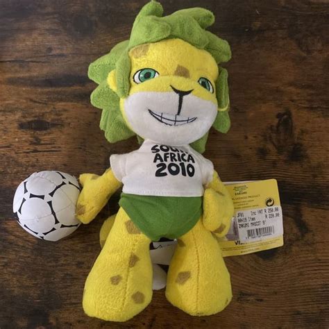 FIFA | Toys | 20 South Africa World Cup Zakumi Soft Plush Toy Soccer Gift | Poshmark