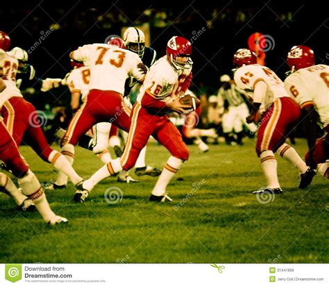 Len Dawson Kansas City Chiefs Editorial Stock Image - Image of player ...