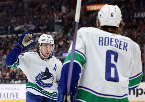 Vancouver Canucks projected lines for 2023-24 season