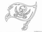 NFL Tampa Bay Buccaneers Coloring Page Central  sketch template