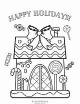 Holiday Coloring Pages To Print sketch template