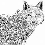 Complex Coloring Pages Of Animals sketch template