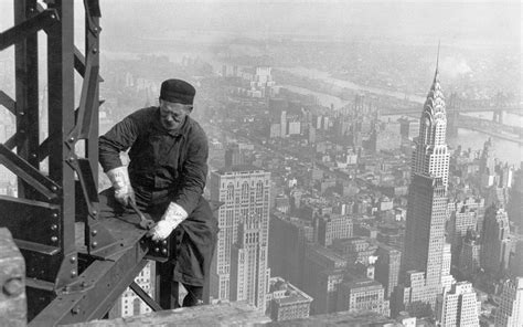 Man-made - New York City - Empire State Building worker | Flickr