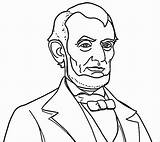 Abraham Lincoln Coloring Pages  ColoringBay sketch template