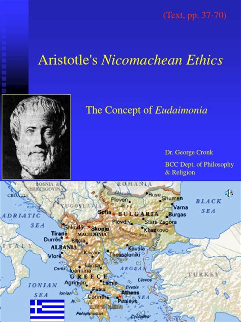 Aristotle's Nicomachean Ethics: The Concept of Eudaimonia | PDF ...