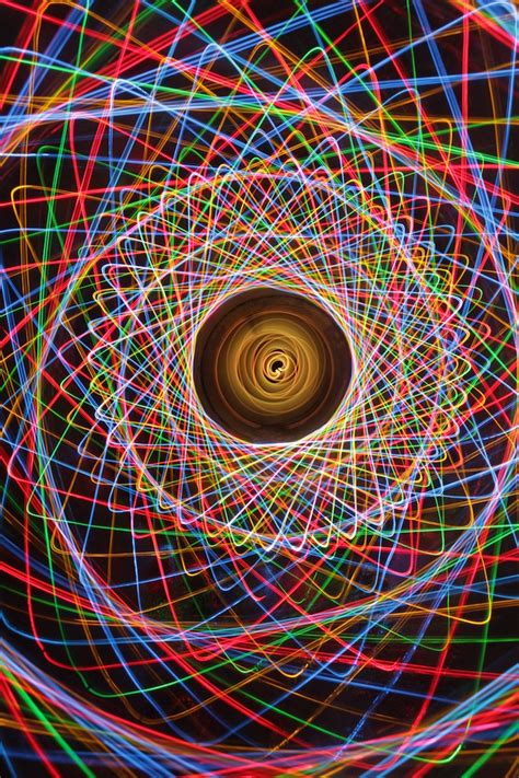 Colorful Light Art Created Using No Digital Manipulation