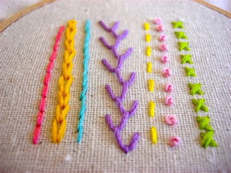 easy embroidery stitches – Free Cross Stitch Patterns