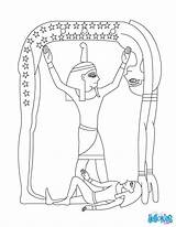Egyptian Gods Coloring Pages sketch template