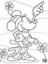 60 Minnie Mouse Coloring Pages For Kids  ColoringPagesWK sketch template