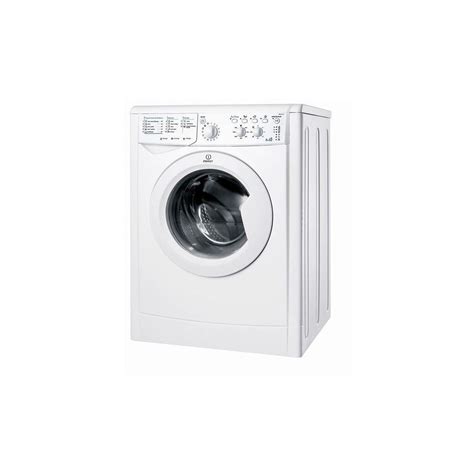 Indesit Iwdc6125 - Lave Linge Sechant - Lav. 6kg / Sech 5kg - 1200 Tours - Classe B - Blanc ...