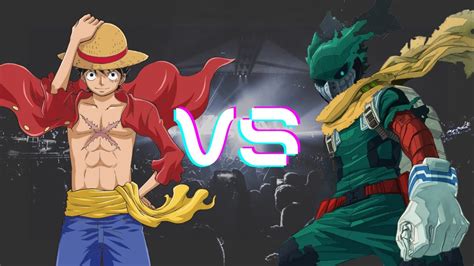 Luffy vs Deku [ANIME RAP BATTLE] - YouTube
