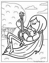 24 Adventure Time Coloring Pages Free PDF Printables sketch template