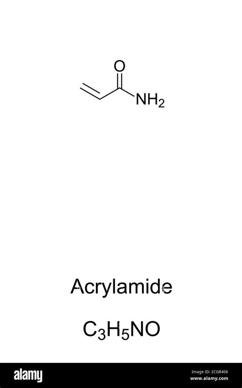 Chemistry chemical formula acrylamide hi-res stock photography and ...