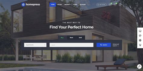 Property Management Website Template