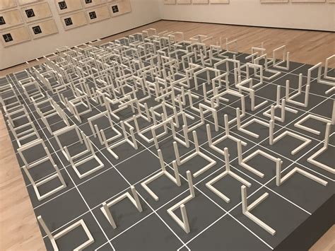 Sol LeWitt | Incomplete Open Cubes, 1974. Wood, paint, gelat… | Flickr