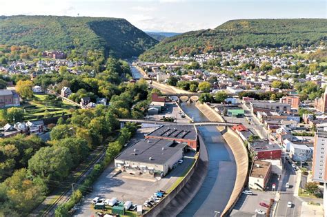 Cumberland, Maryland, Wills Creek viaduct. | Cumberland, Scenic, Allegany county