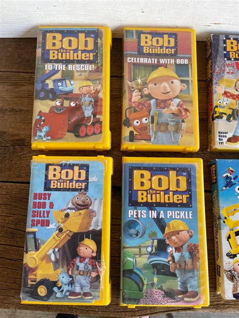 Bob The Builder Vhs Collection 10 X Vhs Childrens For Sale In Dillons ...