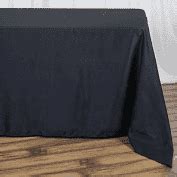 BLACK TABLE LINEN