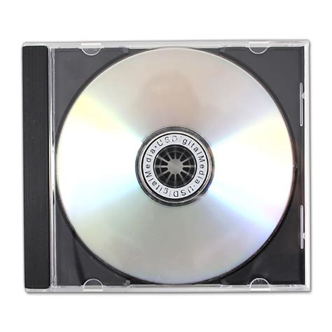 Standard CD Jewel Case | Black Tray - CDROM2GO