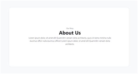 Bootstrap About Us Section Template - FreeFrontend.dev