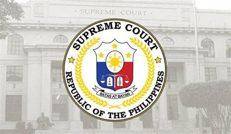 Philippine Supreme Court Logo - LogoDix