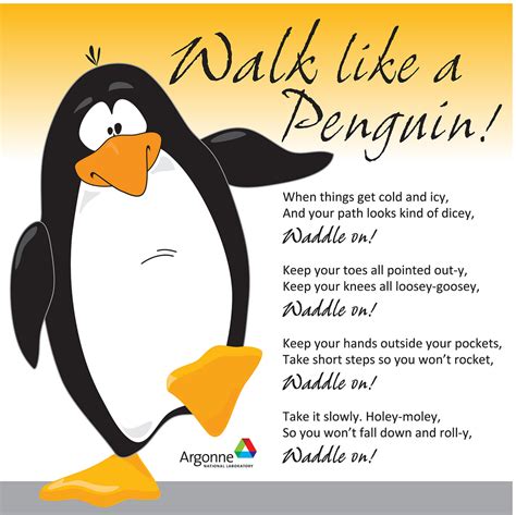 Tips to Stay Safe Walking on Ice – Waddle Like a Penguin | R-Health