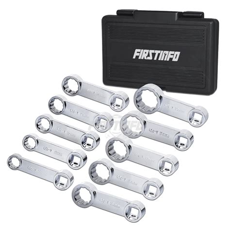 3/8" Drive Torque Wrench Adapter Set, 10 Pcs (10-19mm)