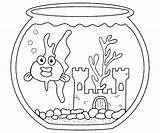 Goldfish Coloring Pages sketch template