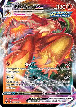 Blaziken VMAX | Chilling Reign | TCG Card Database | Pokemon.com