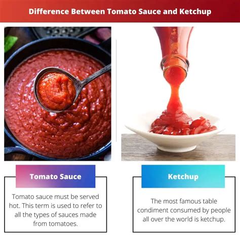Tomato Sauce vs Ketchup: Difference and Comparison