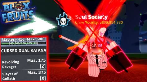 Descubrí un BUG super FACIL para conseguir la Cursed Dual Katana en Blox Fruits ! XD - YouTube