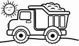 Dump Truck Coloring Pages Printable For Free Download sketch template