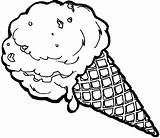 Kids Coloring Pages Ice Cream Cone Coloring sketch template