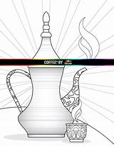 Coffee PDF  Oui Color Coloring Books sketch template