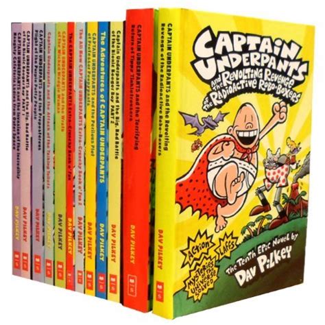 Captain Underpants Children 12 Books Set Collection Attack of The Talking Toilet | Pricepulse