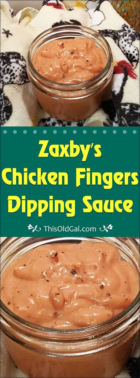 Zaxby's Chicken Fingers Dipping Sauce Recipe (Zax Sauce) | This Old Gal