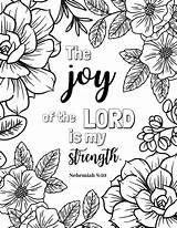 Bible Verse Coloring Pages sketch template