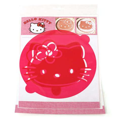 HELLO KITTY cake stencil - ScrapCooking