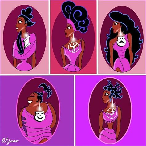 The Muses from Disney's "Hercules" | Disney hercules, Disney art ...