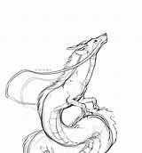 Spirited Away Haku Dragon Anime Coloring Pages sketch template