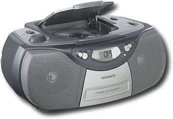 Best Buy: Magnavox CD Boombox with Cassette Player MCS200SL1