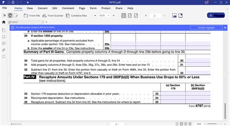 IRS Form 4797- Guide for How to Fill in IRS Form 4797