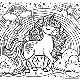 Coloring Page Of A fantastic Mythical Creature Download Or Print For Free sketch template