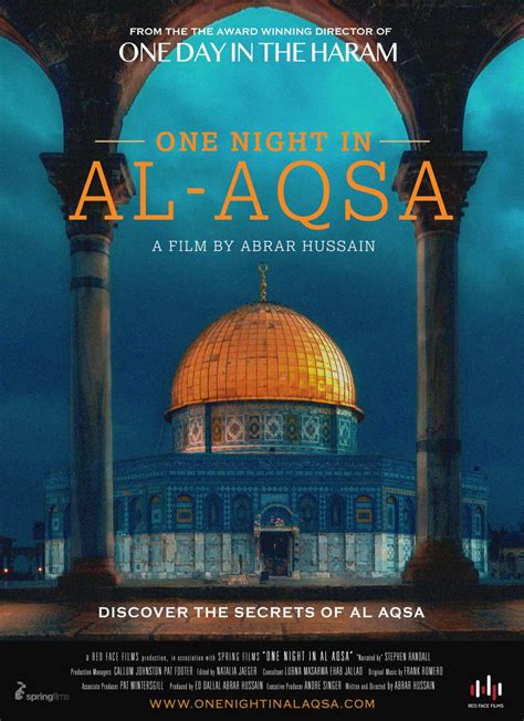 WATCH: One Night at al-Aqsa documentary in the making – Masjid al Aqsa