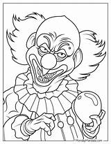 35 Clown Coloring Pages Free PDF Printables sketch template